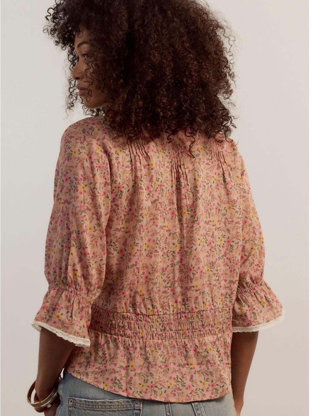 Spell Mimi Rose Blouse NWT Free People - Picture 2 of 4